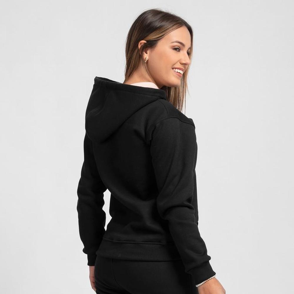 conjunto mujer polera y jogger negro L Negro conjunto mujer polera y jogger negro L Negro