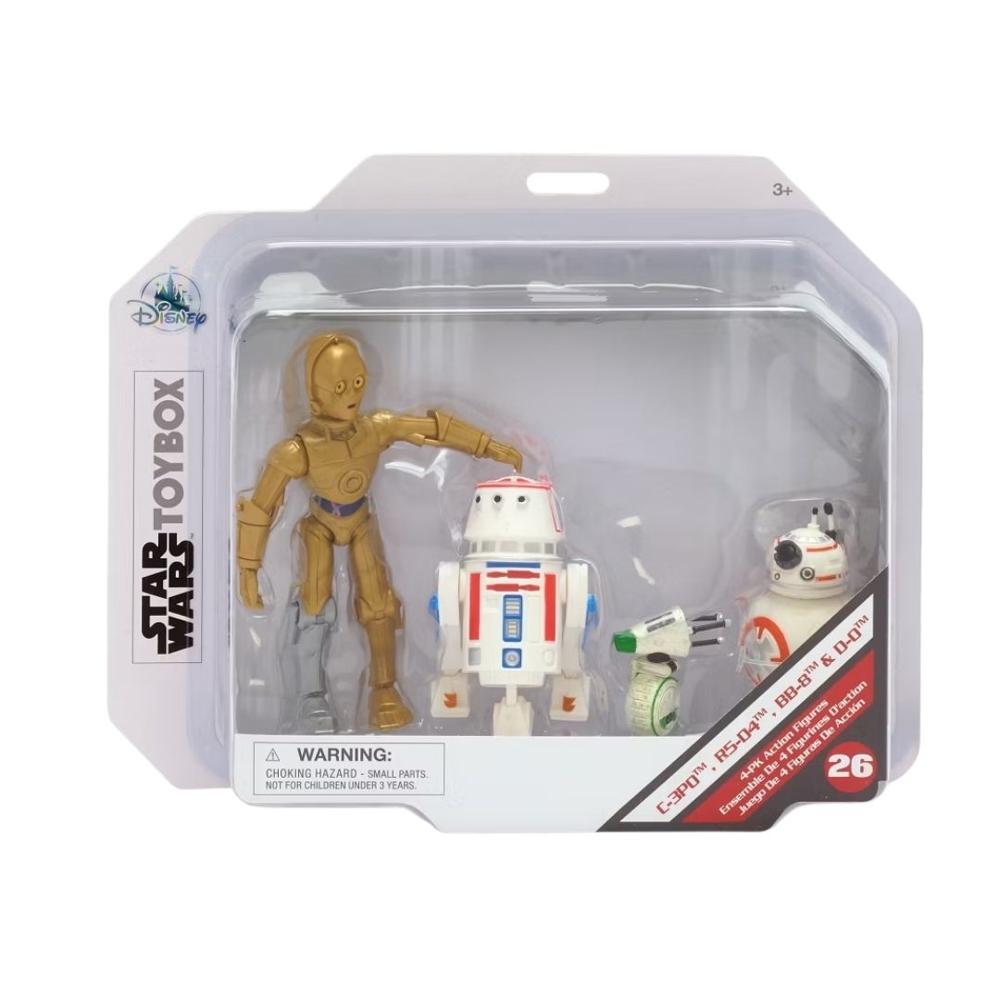 Set Droides Figuras Accion Star Wars Toybox Disney Store Set Droides Figuras Accion Star Wars Toybox Disney Store