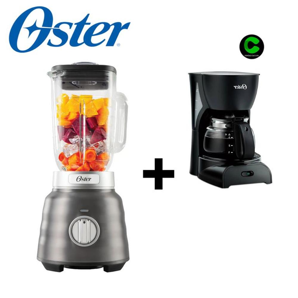 COMBO OSTER LICUADORA BLSTPBRGR Y CAFEETERA BVSTDCDR5B