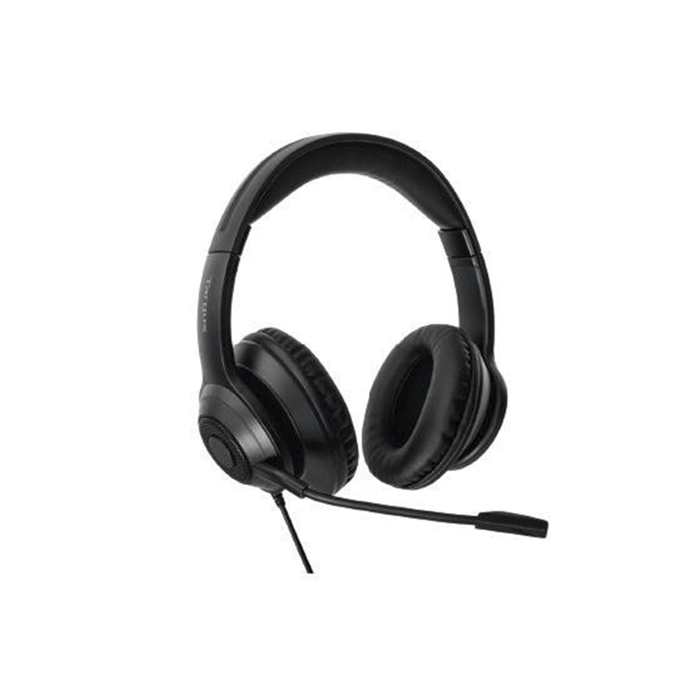 Audífonos Over-Ear Targus AEH102TT con Micrófono, Cancelación de Ruido, USB-A, Color Negro