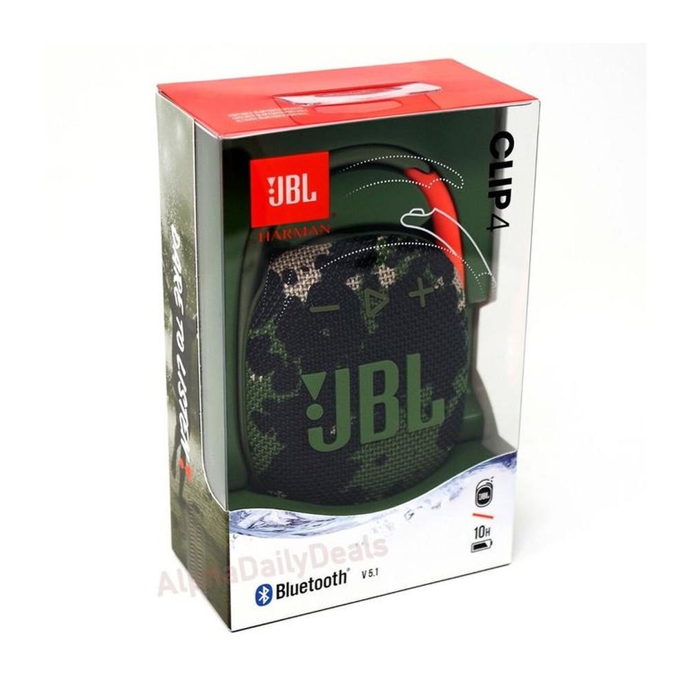 JBL Clip 4 Camuflado - Altavoz ultra portátil resistente al agua JBL Clip 4 Camuflado - Altavoz ultra portátil resistente al agua