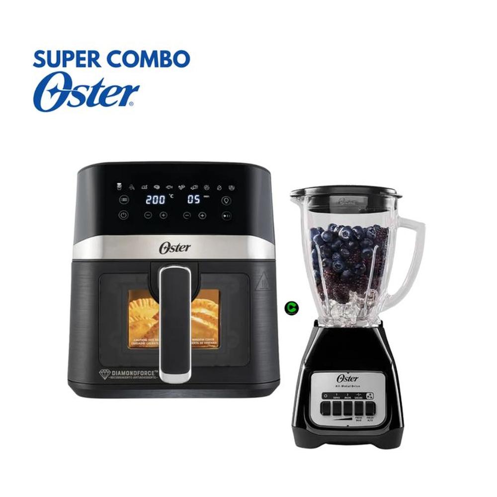 Combo Oster Freidora 4L CKSTAF40WDDF y Licuadora