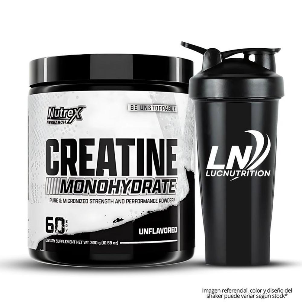 Creatina Nutrex Research 300 g micronizada + shaker Creatina Nutrex Research 300 g micronizada + shaker