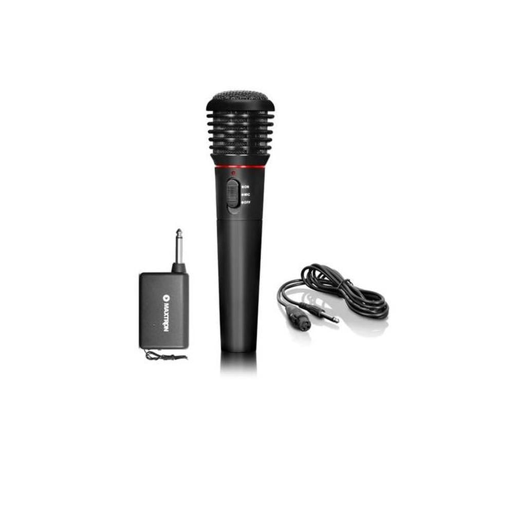 Micrófono Maxtron BLUES MX608 Alámbrico e Inalámbrico Micrófono Maxtron BLUES MX608 Alámbrico e Inalámbrico