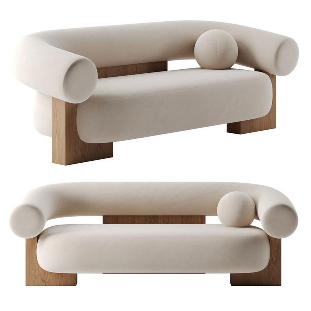 SALA SOFA LINA HUESO