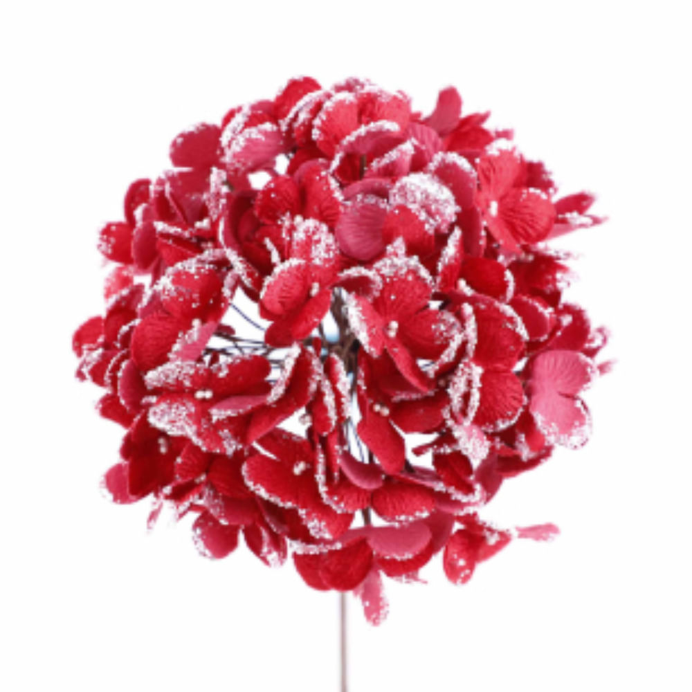 Hortensia Rojo 44 Cm