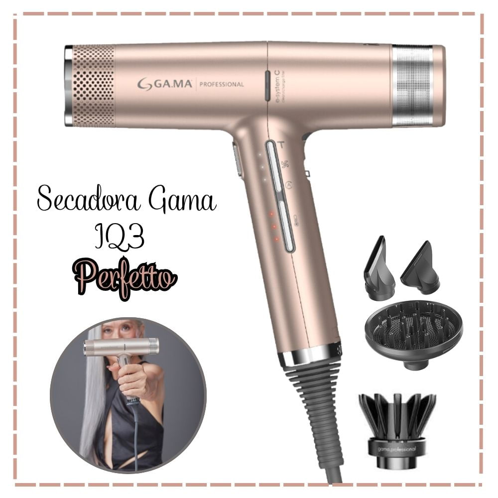 Secadora Profesional Iq3 Perfetto Pink 220v
