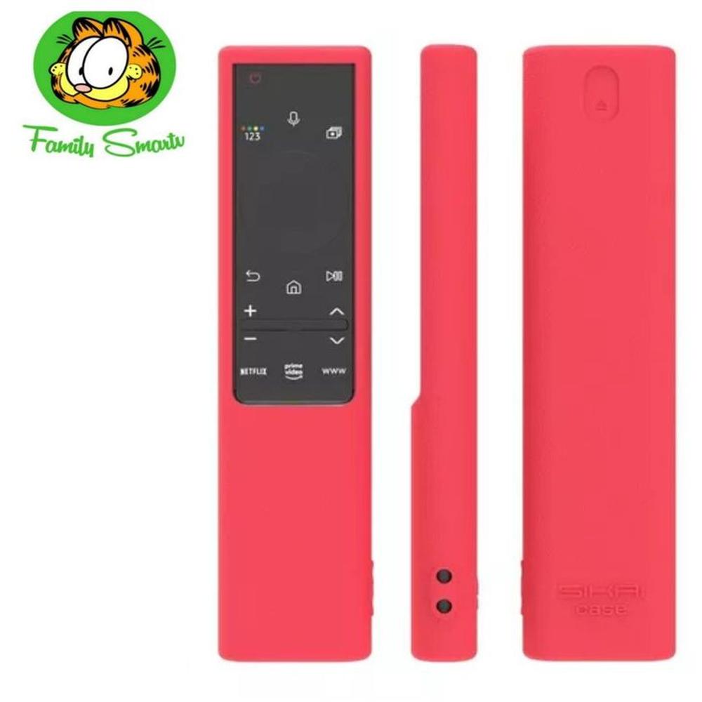 Funda Protectora Completo para Control Samsung One Remote 2021 Rojo