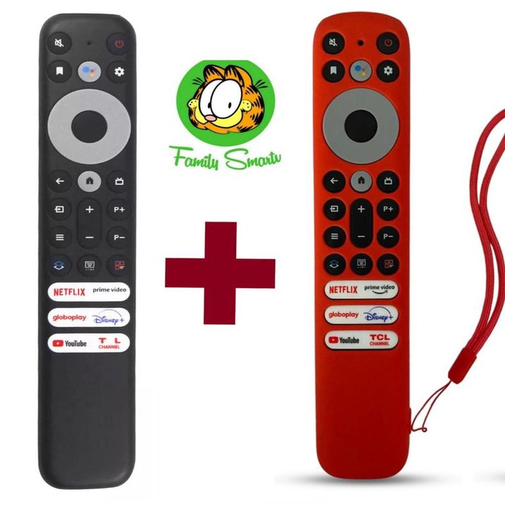 Control remoto de para TV inteligente TCL RC902V  Funda Roja