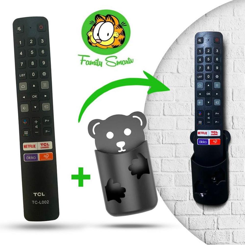 Control Remoto Tcl Generico Smart Modelo FMR8 + Soporte Oso
