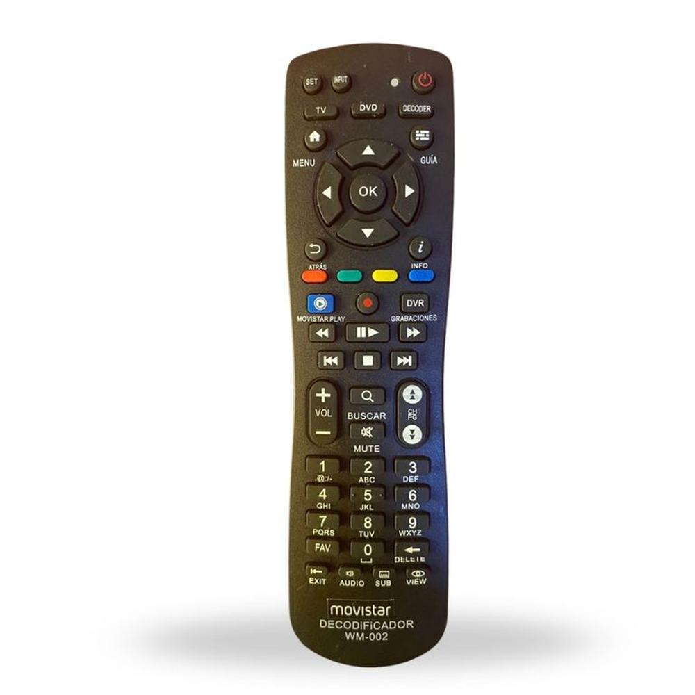 Control Remoto Movistar para Decodificador