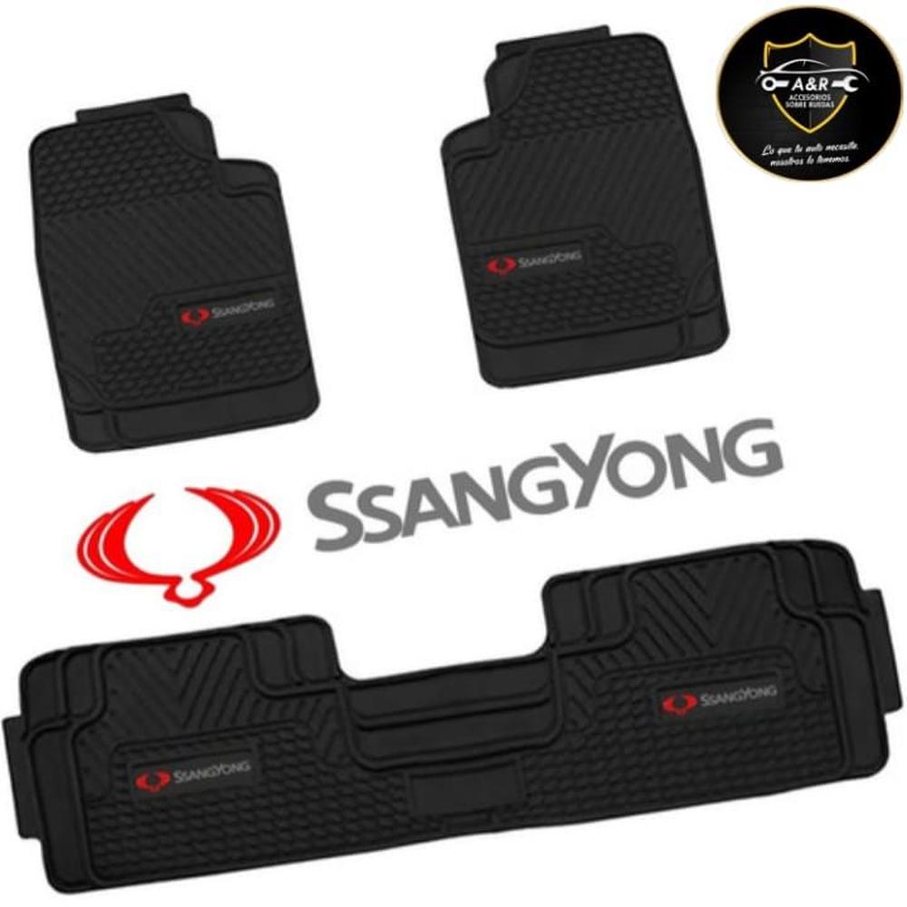 Pisos SSANGYONG para Autos y Camionetas 3piezas