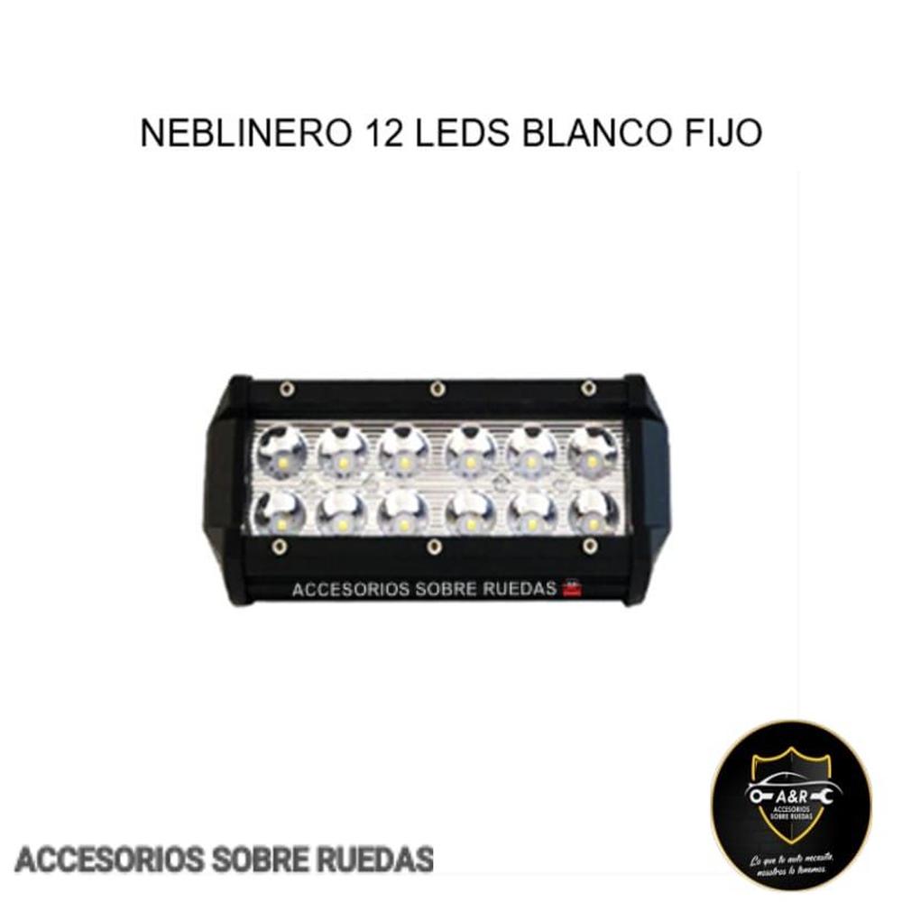 NEBLINERO 12 LEDS BLANCO FIJO