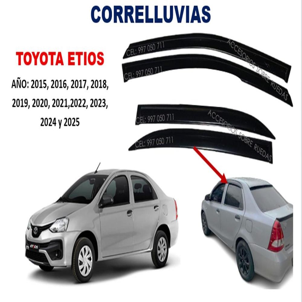 Correlluvias TOYOTA ETIOS año 2015 al 2025