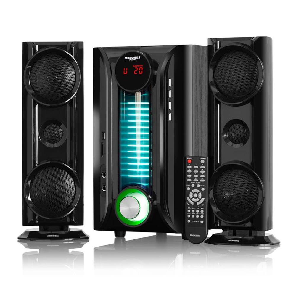 Parlante 2.1 Micronics Spectro - MIC S7600 KTV Karaoke, BT, FM, USB