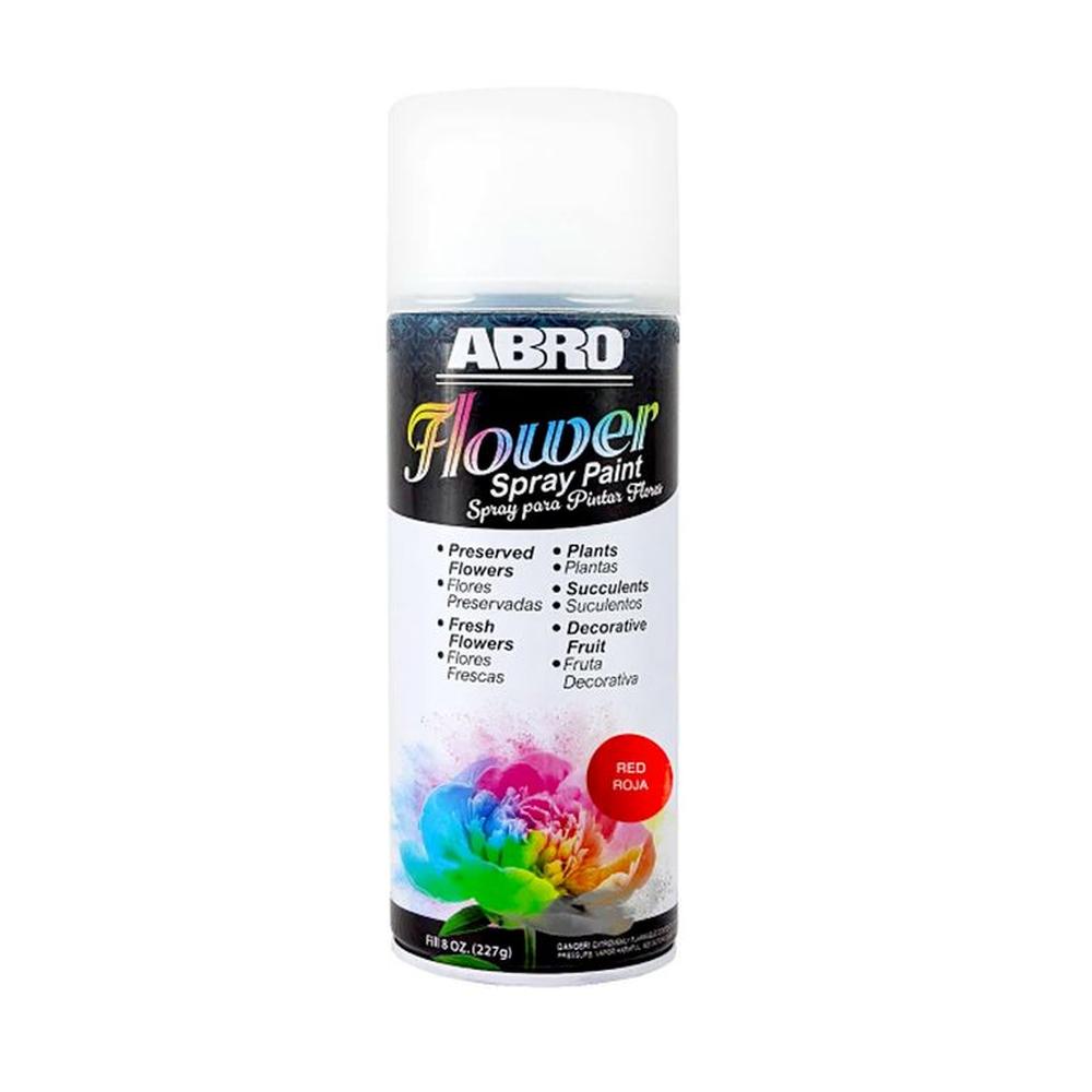 ABRO Pintura en Spray para Flores Rojo FSP-400 - 227gr