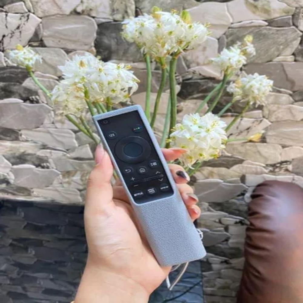 Funda Protectora Completo para Control Samsung One Remote 2021 plomo