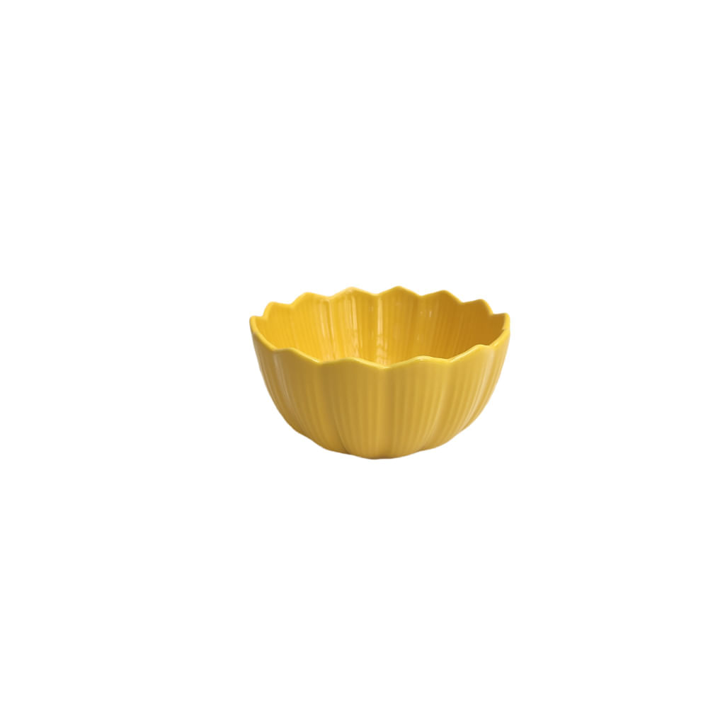Bowl Flor Amarilla 12 Cm Mv