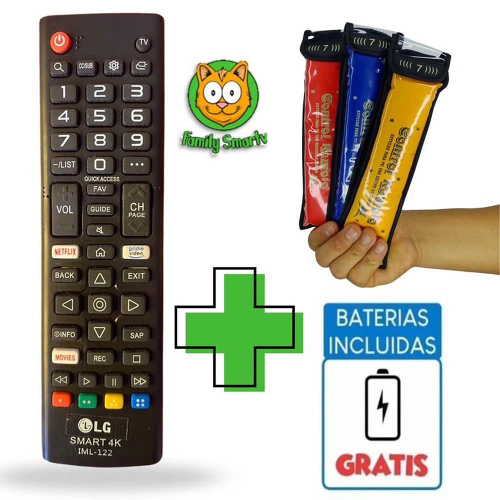 Control Remoto Generico lg 4k + funda