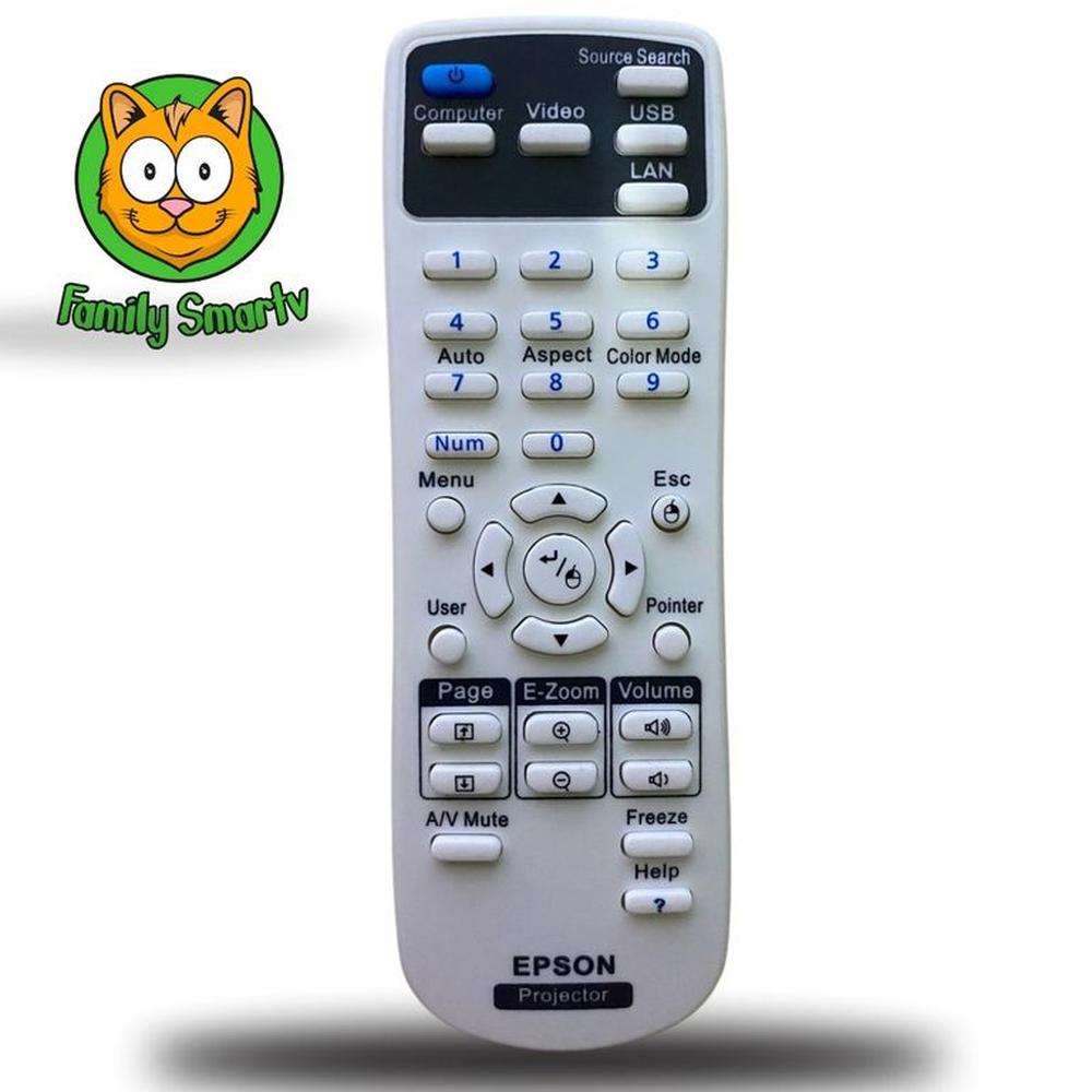 Control Remoto para Proyector Epson PowerLite + Pilas Control Remoto para Proyector Epson PowerLite + Pilas