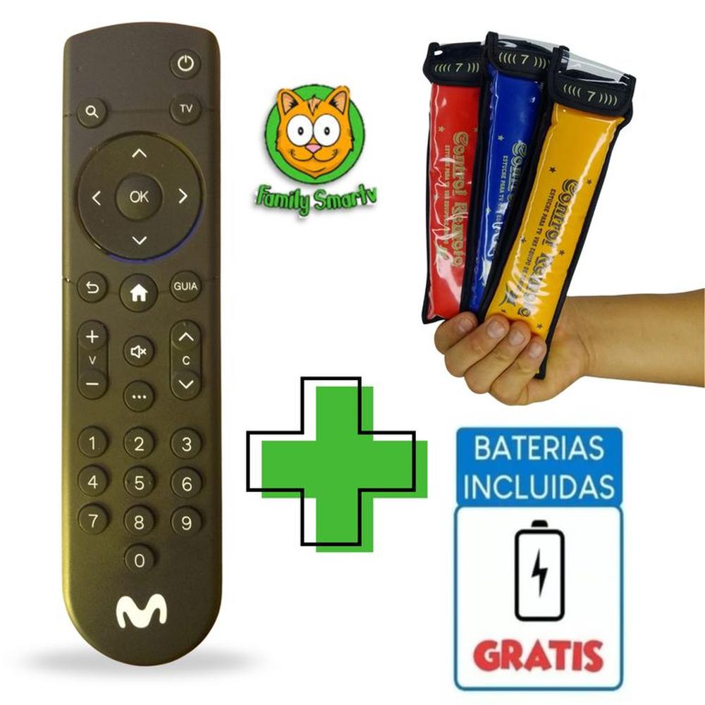 Control Generico Movistar para Decodificador + Funda