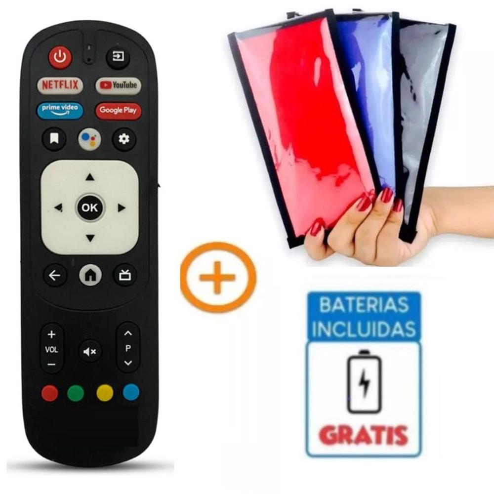 Control Remoto Generico Para Tv Smart Jvc Modelo Rm-C3287 + Funda