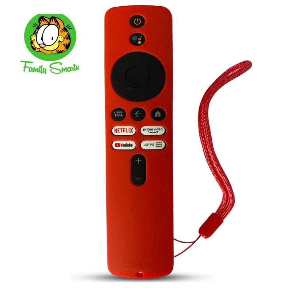 Funda para Control Xiaomi Mi Tv Box S 4K 2da Generación  Rojo