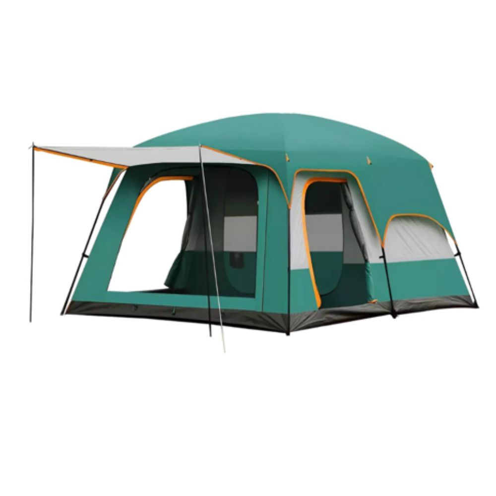 Carpa Camping Familiar para 5-8 Personas - color Verde Carpa Camping Familiar para 5-8 Personas - color Verde