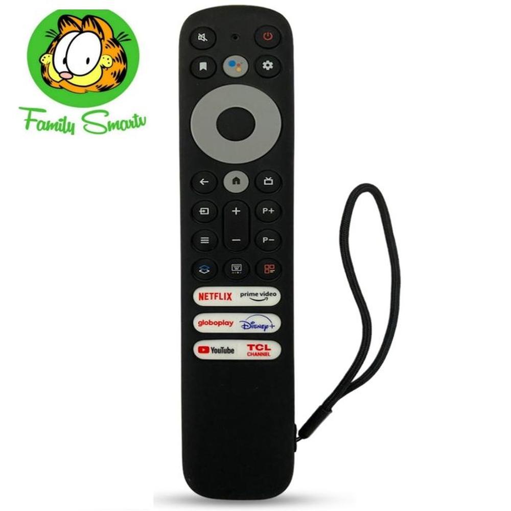 Funda de silicona para Control remoto Tcl Rc902v Negro