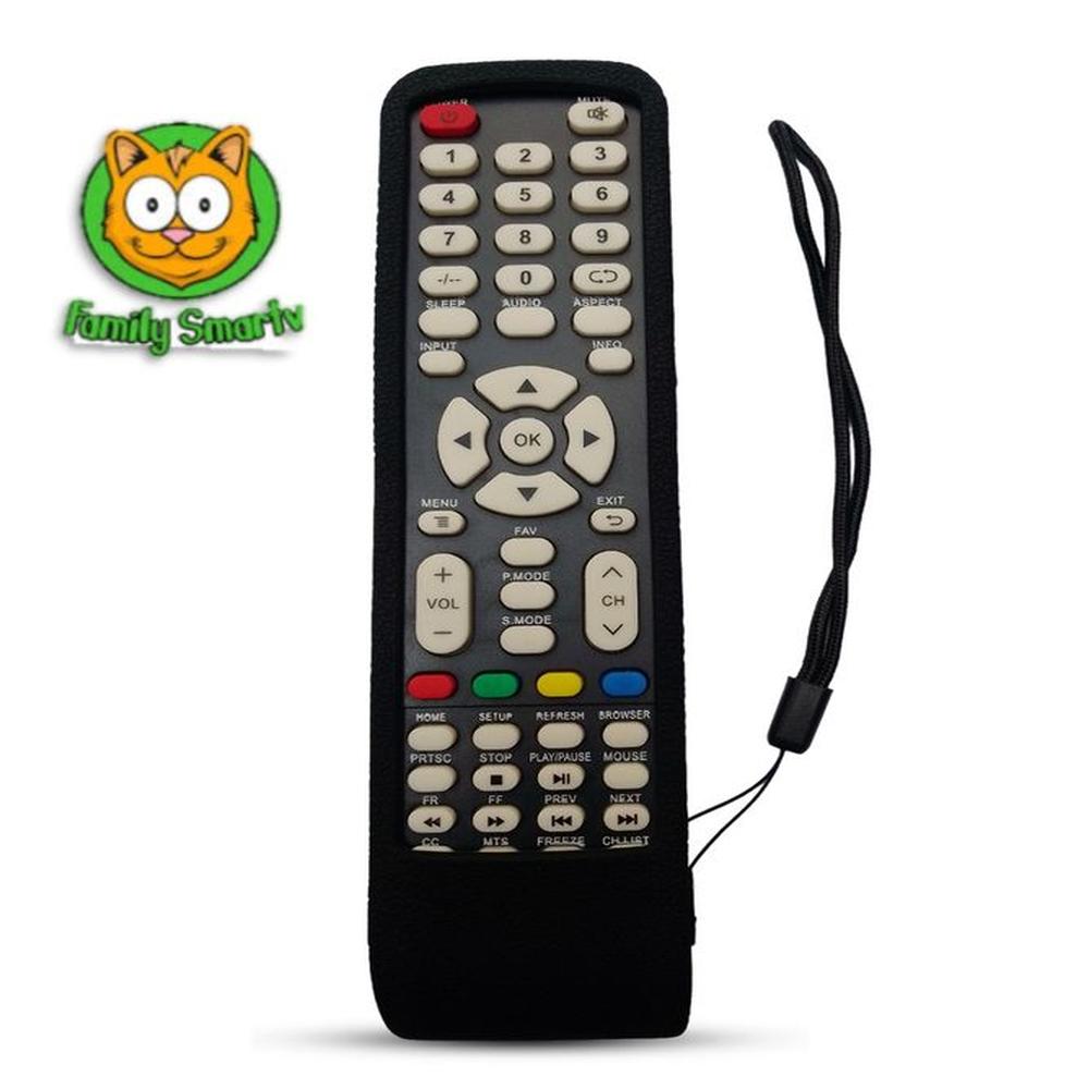 Funda para Control Remoto Orange Para tv Smart Negra