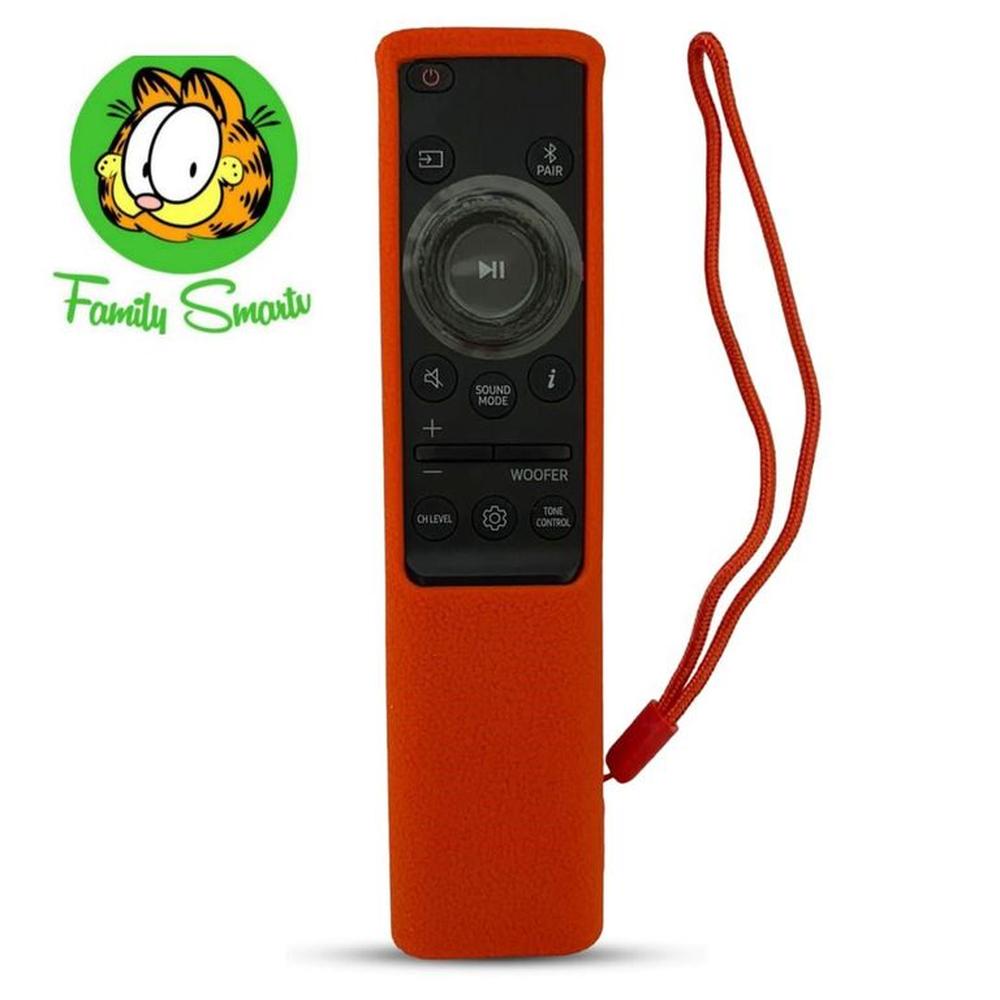 Funda para Control Remoto Samsung barra de sonido Rojo