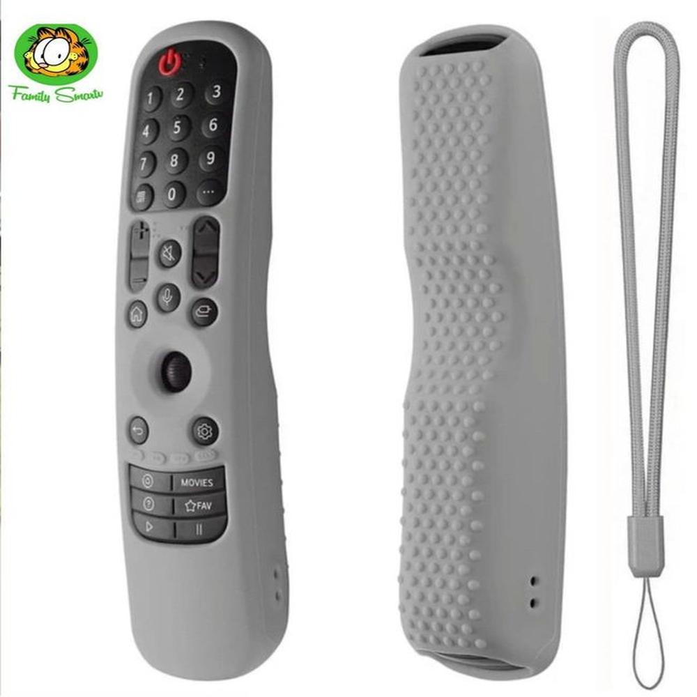 Funda de silicona MR21GA - Control LG Magic Remote 2021 - Plomo