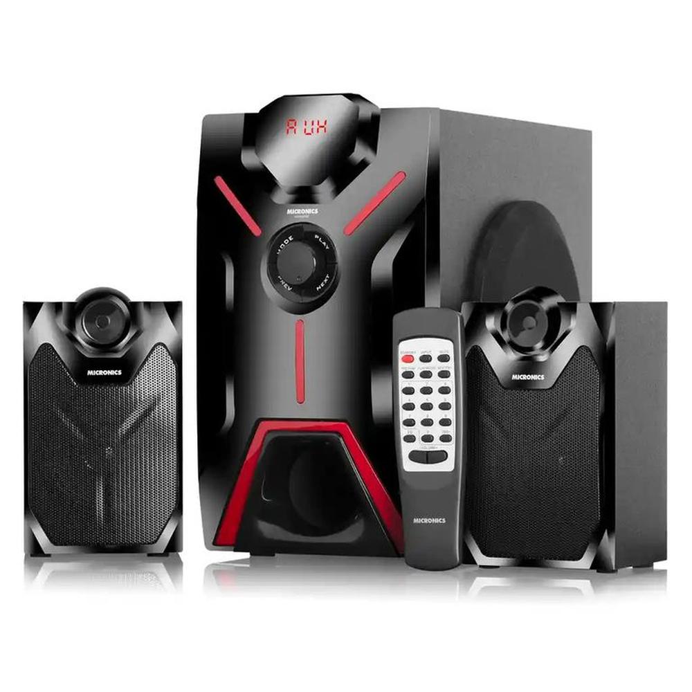 Parlante 2.1 Micronics Imagine MIC S7053BT Con BT, FM, USB