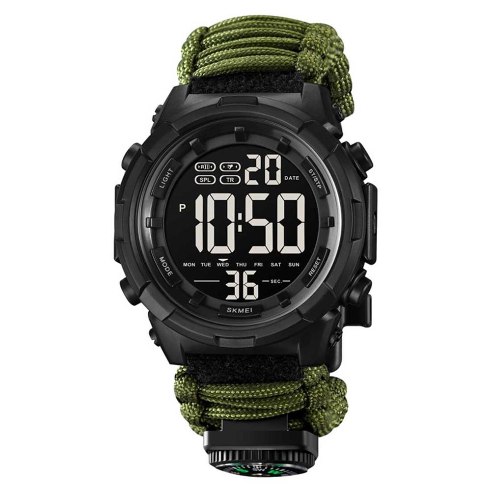 Reloj Hombre SKMEI Reactor Digital Deportivo Militar Verde 1845 Reloj Hombre SKMEI Reactor Digital Deportivo Militar Verde 1845