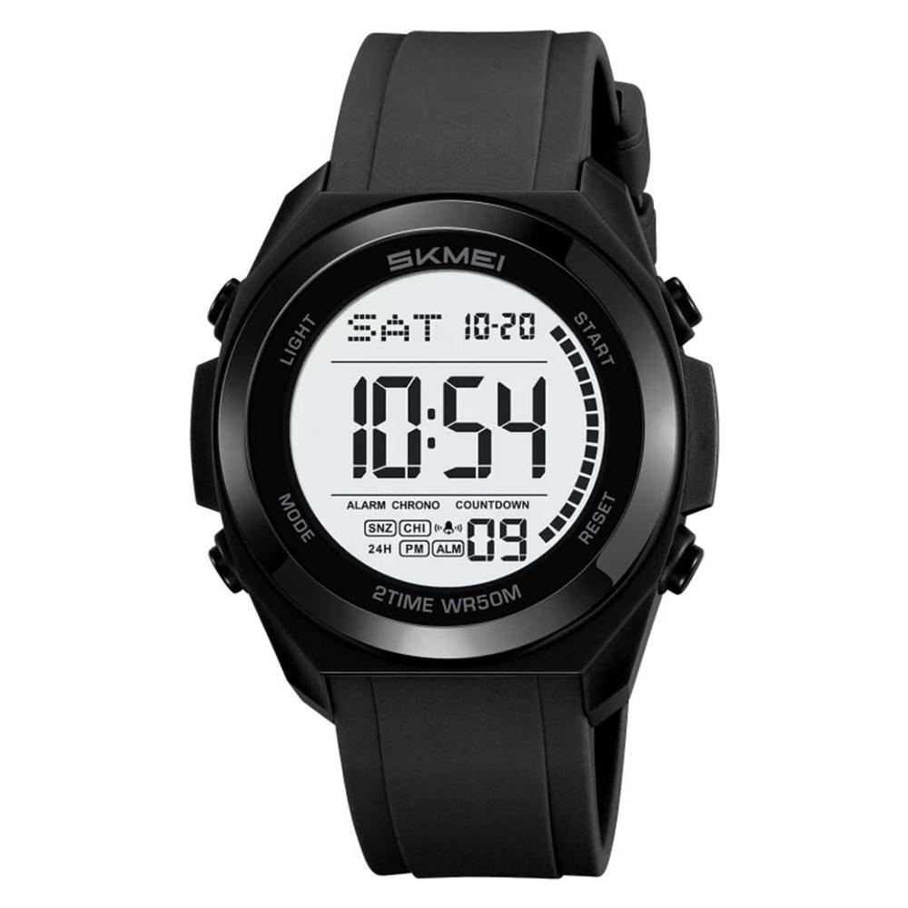 Reloj Hombre Skmei Digital Retroiluminado Multifunción Negro B - 2455