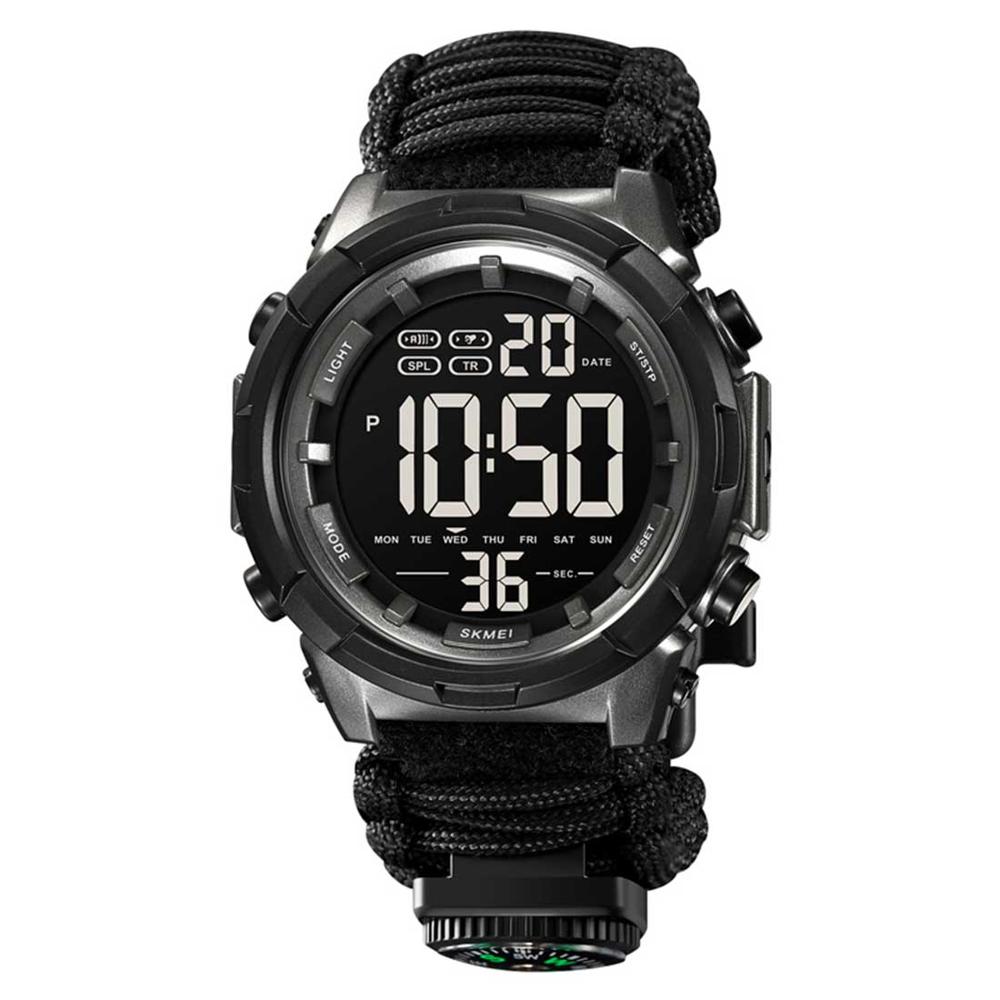 Reloj Hombre SKMEI Reactor Digital Deportivo Militar Negro 1845