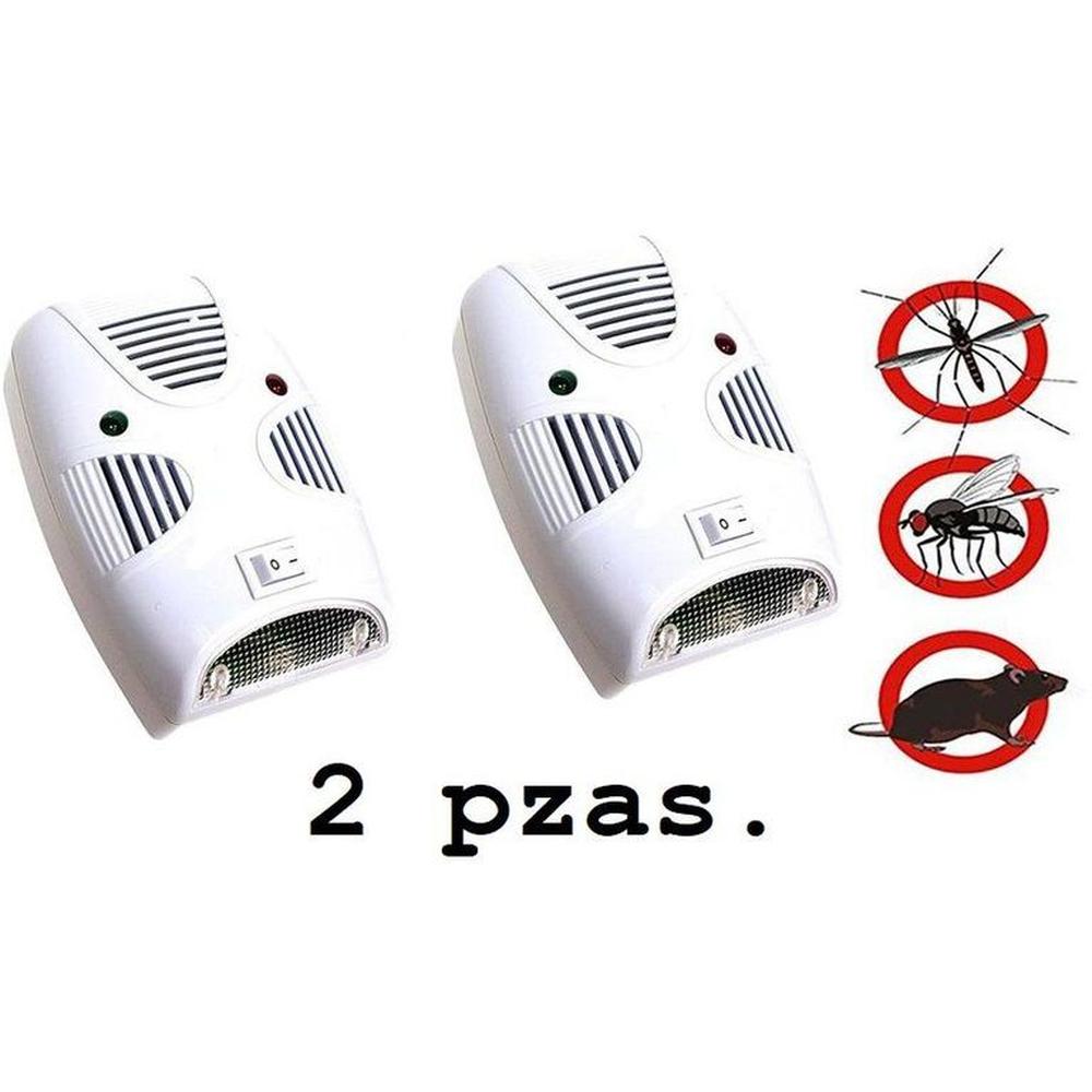 Pack dúo repelente portatil cucarachas ratas zancudos y plagas riddex