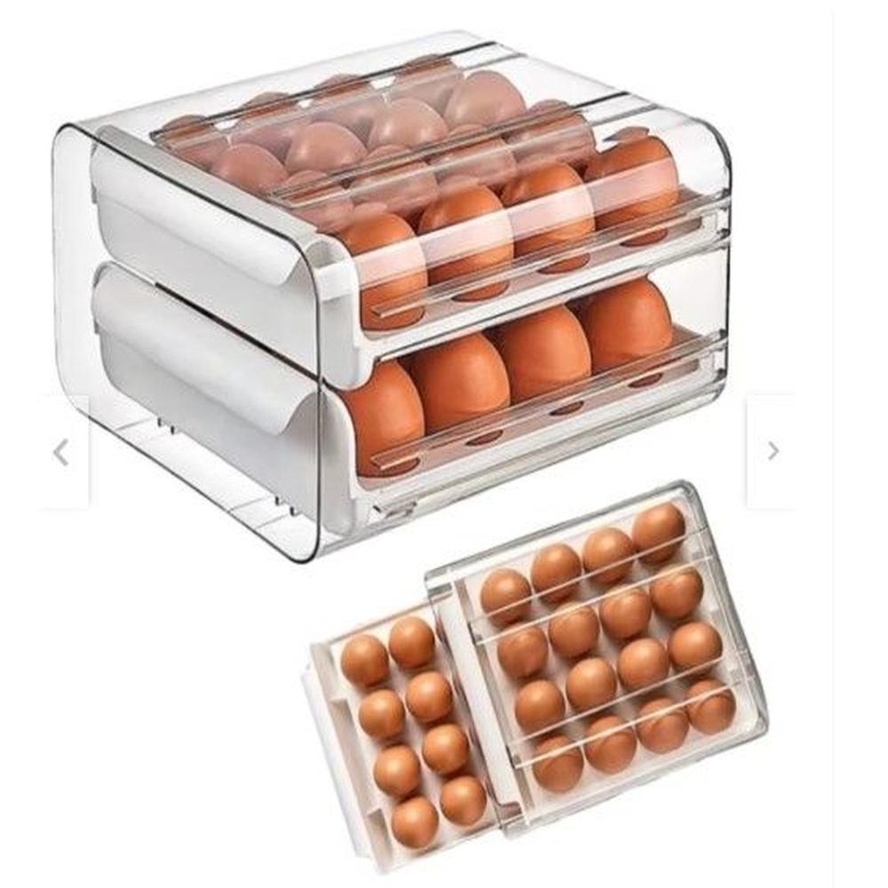 Organizador De Huevos 32 Unidades Tipo Cajón