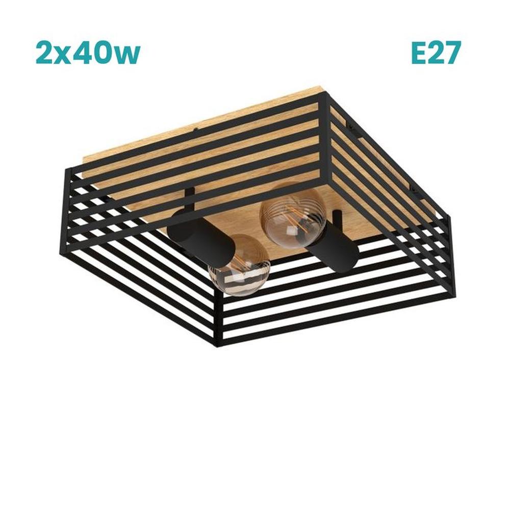 Lamp De Techo Cidraz 2x40w