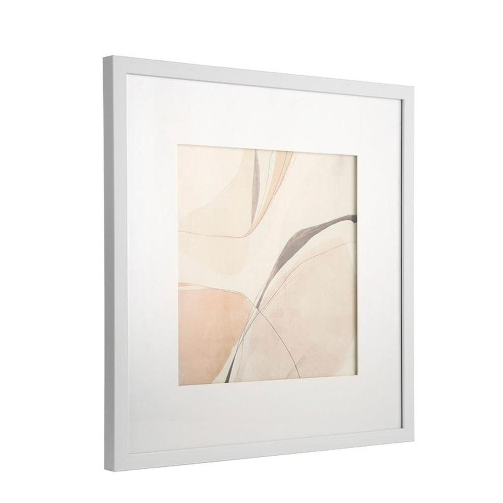 Cuadro Roberval Blanco Y Café