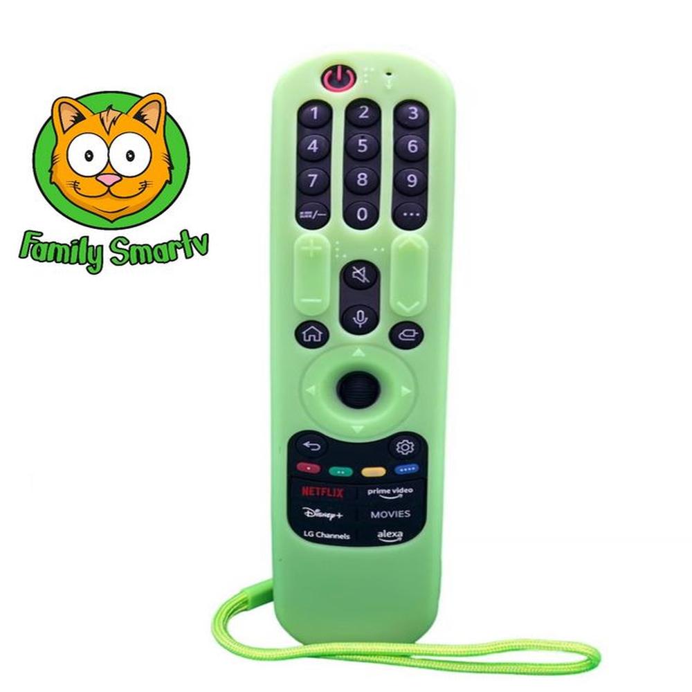 Funda Control LG Magic Mr24 Forro Protector Anticaída Verde