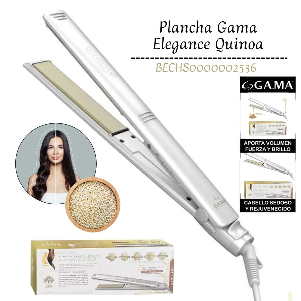 Plancha Alisadora Gama Quinoa On Off