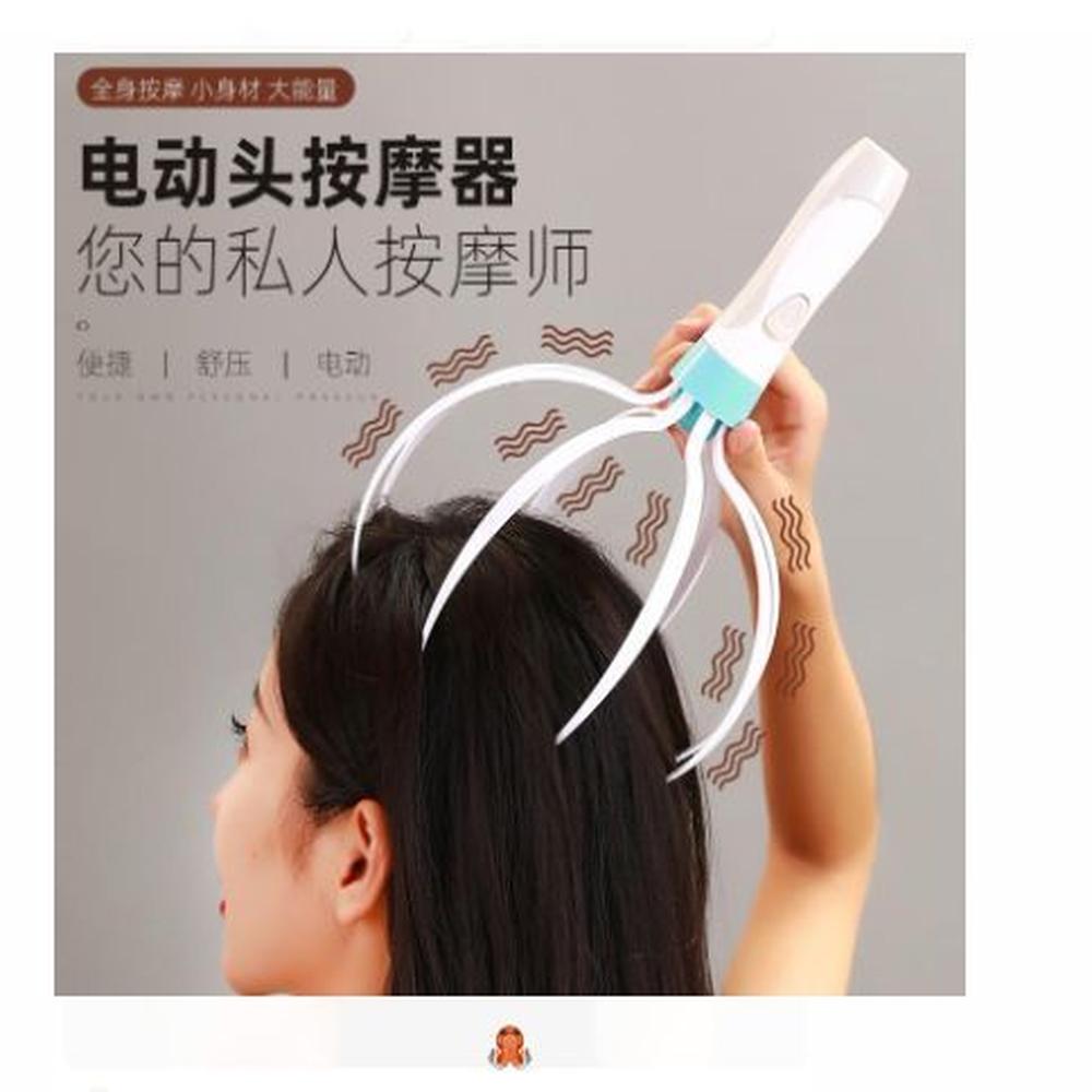 Masajeador de cabeza eléctrico masaje Octopus Scalp Stress Relax Spa