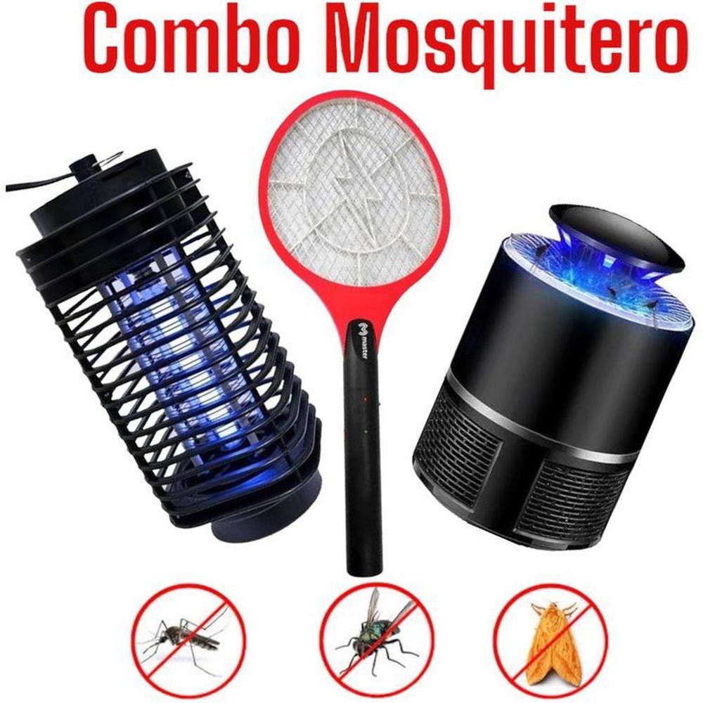 Kit para mosquitos polillas insectos mosquitocutor elimina 3 modelos