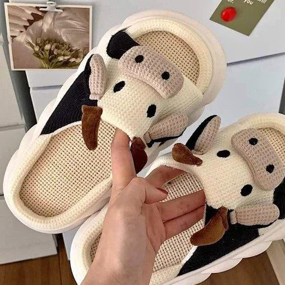 Sandalias kawaii vaca calidadA1 39 Multicolor