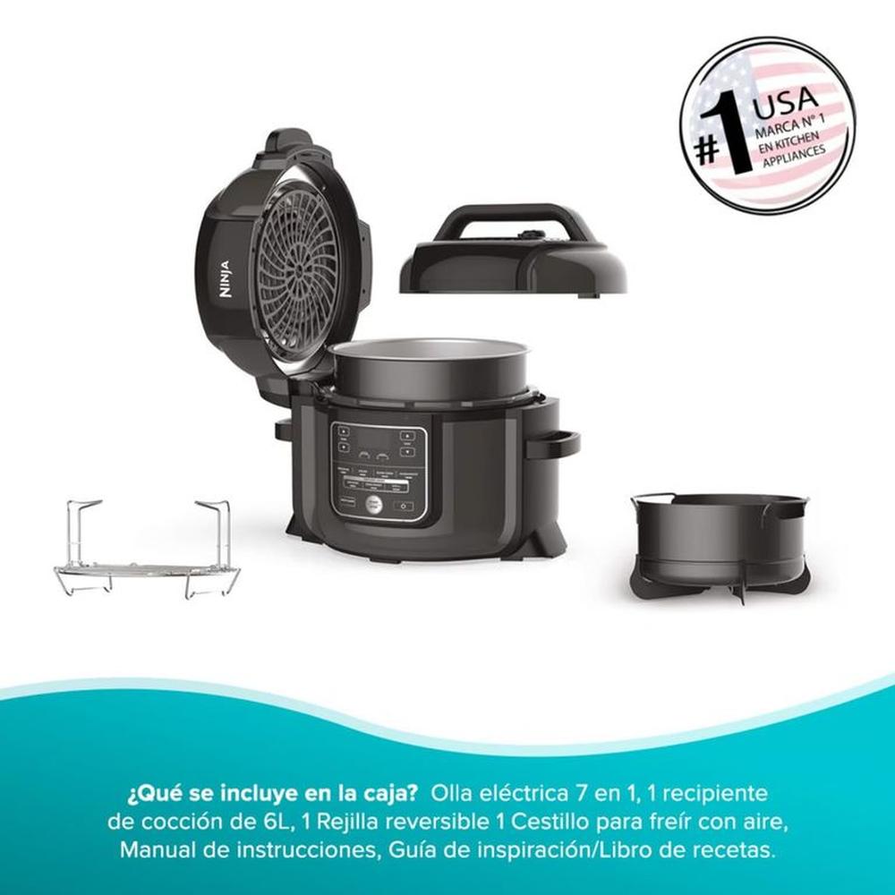 Olla Multifuncional Con Freidora De Aire 7 En 1 6l Ninja 4.7 OP300EU