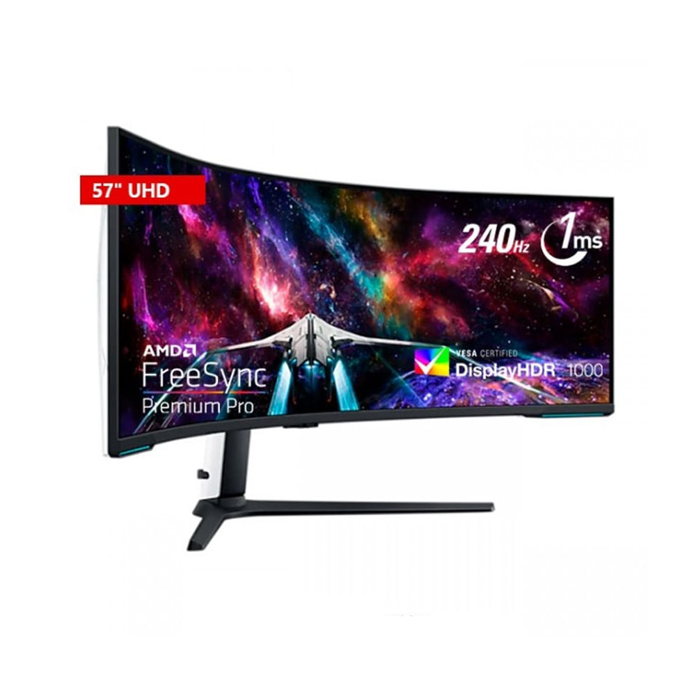 Monitor Samsung 57"" LS57CG950NNXZA: Ultra Pantalla QLED Curve 4K, Ideal para Gaming y Entretenimien