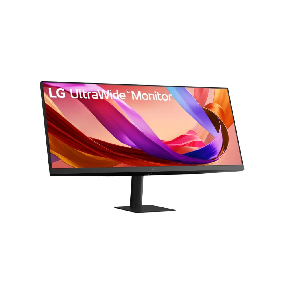 Monitor LG UltraWide de 34"" IPS 100Hz - Conexiones HDMI y DP, experiencia visual inmersiva.