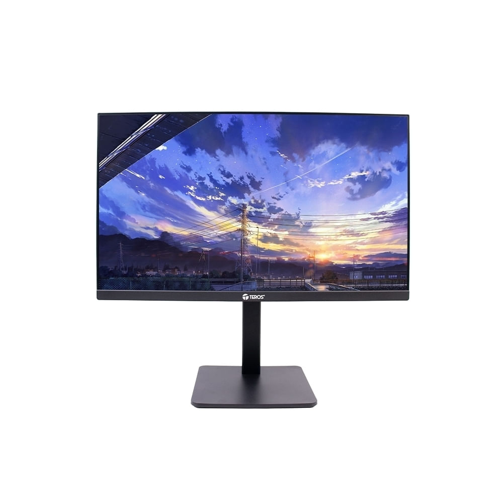 Monitor gaming TEROS TE-2416CS QHD IPS 24"" 100Hz HDMI DP, audio y cámara 5MP para máxima experienci