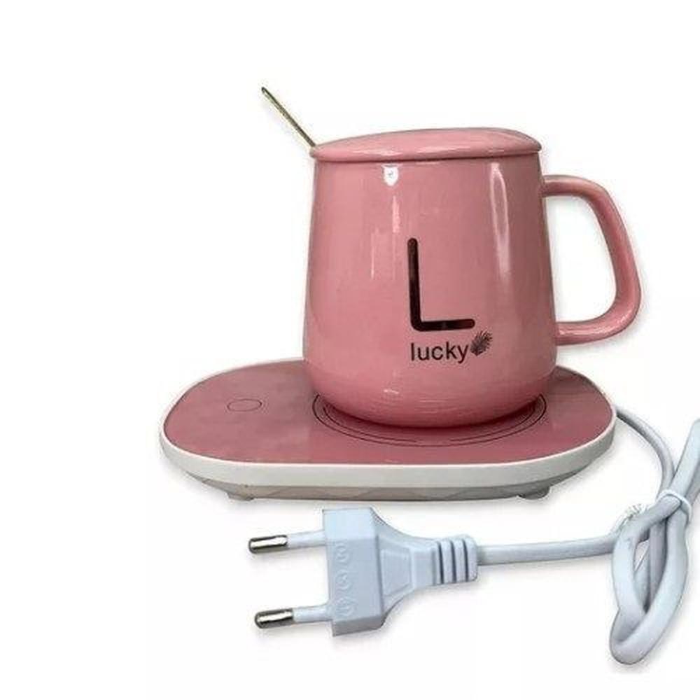 Calentador taza mug eléctrico café kawaii calidad A1